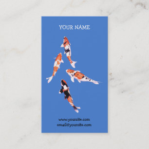 Floating Koi Business Card
