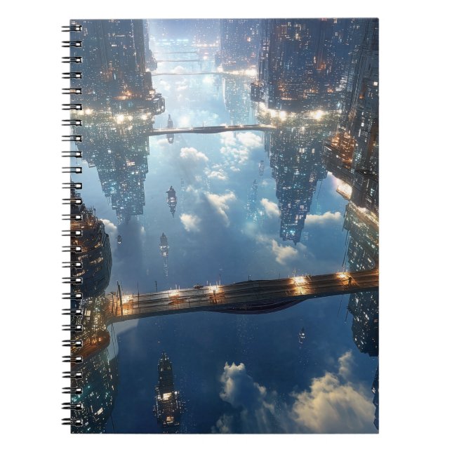 Floating Metropolis in the Sky Notebook (Front)