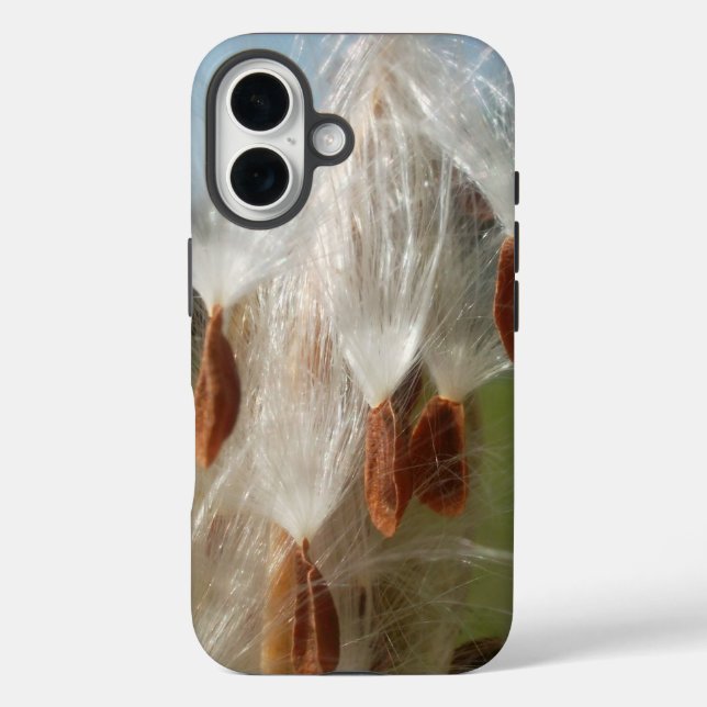 Floating Milkweed Seeds | Ethereal Nature Graphic  Case-Mate iPhone Case (Back)