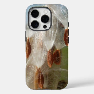 Floating Milkweed Seeds Ethereal Nature Graphic iPhone 16 Pro Case