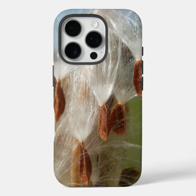 Floating Milkweed Seeds | Ethereal Nature Graphic  Case-Mate iPhone Case (Back)