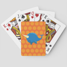 Floating Narwhal - Playing Cards