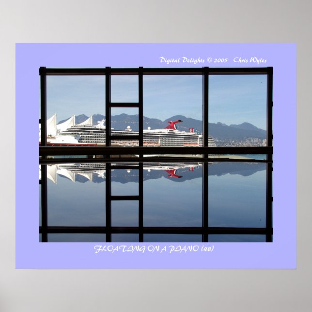 "FLOATING ON A PIANO (48)" POSTER (Front)