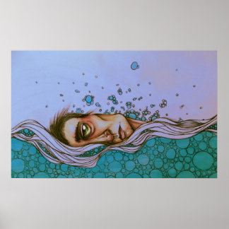 "Floating on By" Poster