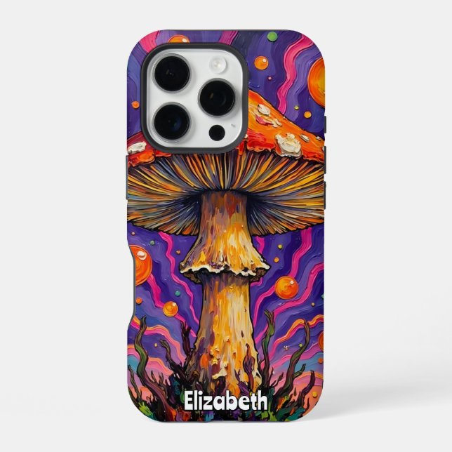 Floating Orb Fungus iPhone Case (Back)