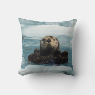 Floating Otter Cushion