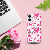 Floating Pink Love Hearts