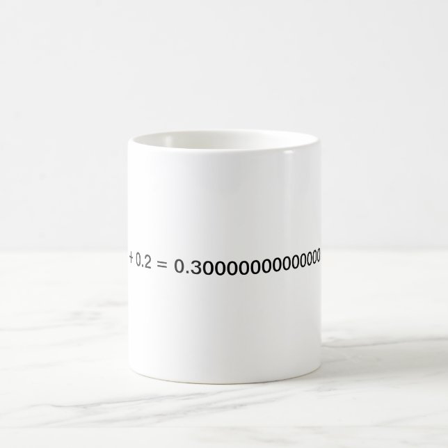Floating Point Mug (Center)