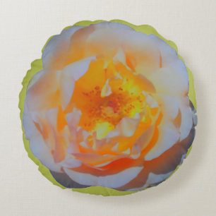 Floating Rose Round Cushion