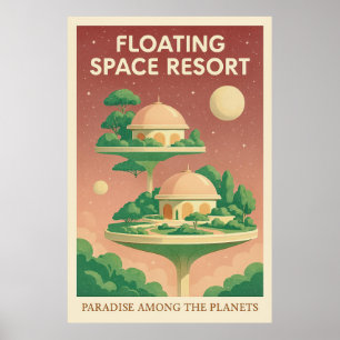 Floating Space Resort Poster