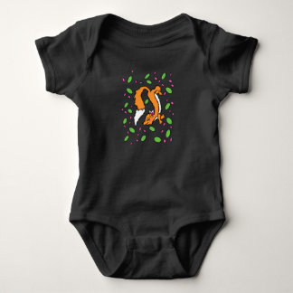 Floating Spring Breeze Fox Baby Top