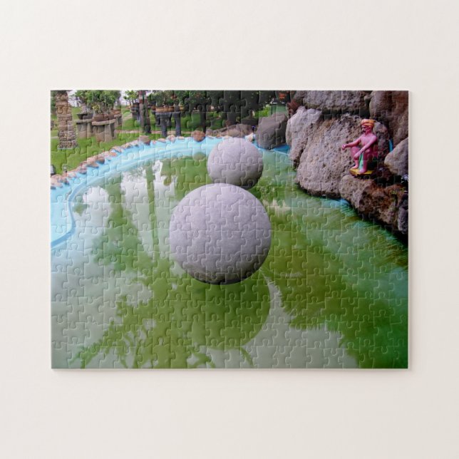 Floating Stones India. Jigsaw Puzzle (Horizontal)