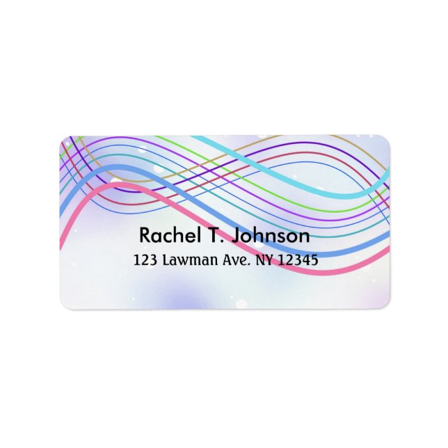 Floating Stripes Label (Front)