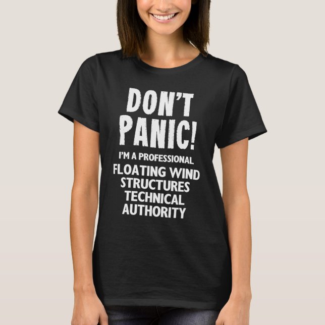 Floating Wind Structures Technical Authority T-Shirt (Front)