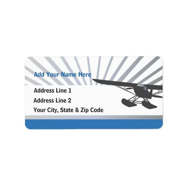 Floatplane Label (Front)