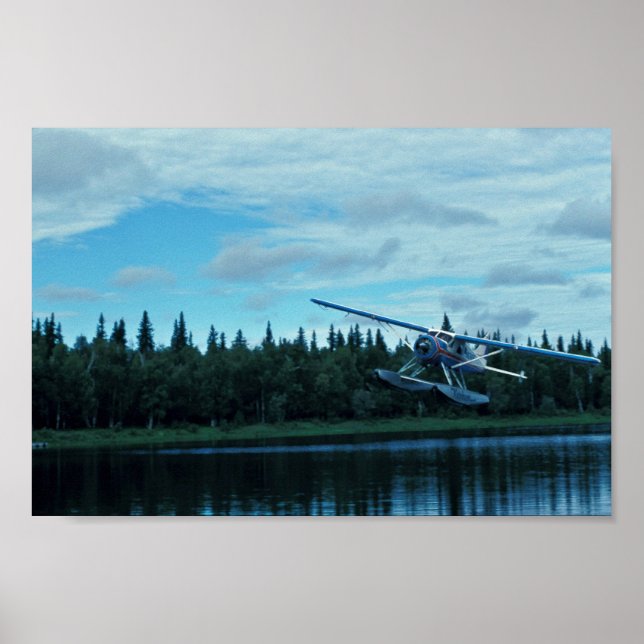 Floatplane Landing Poster (Front)