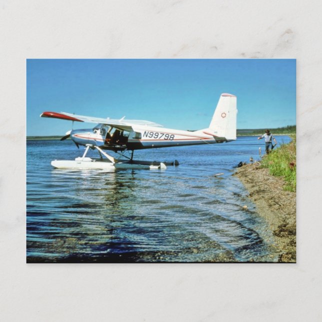 Floatplane N99798 on Graphite Lake Postcard (Front)