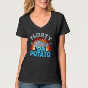 Floaty Potatoes Vintage Manatee T-Shirt