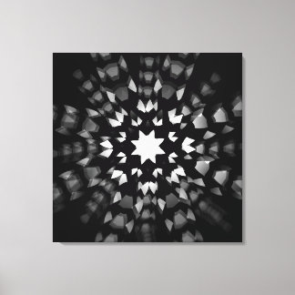 flock canvas print