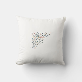 Flock Into Fellowship  Cushion