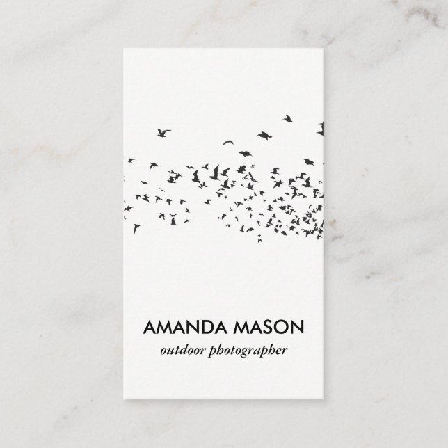 Flock of Birds Business Card (Front)