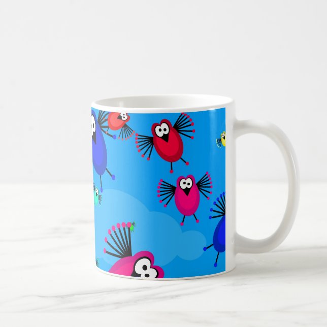 Flock of Birds Coffee Mug (Right)