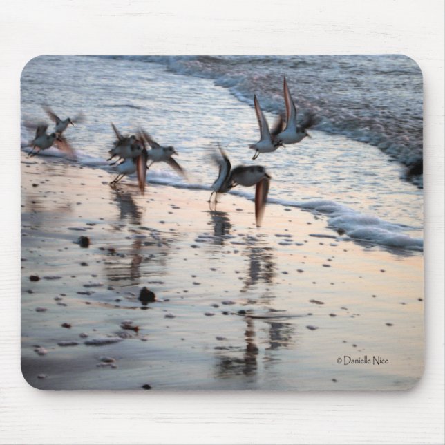 Flock of Birds Mousepad (Front)