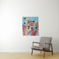 Flock of Flamingos