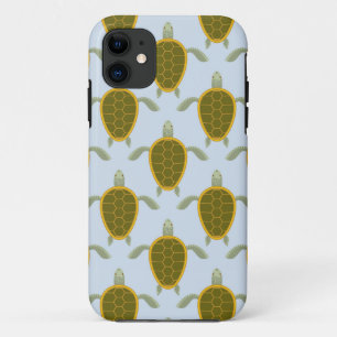 Flock Of Sea Turtles Pattern Case-Mate iPhone Case