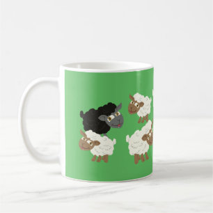 Flock of Sheep Coffee Mug
