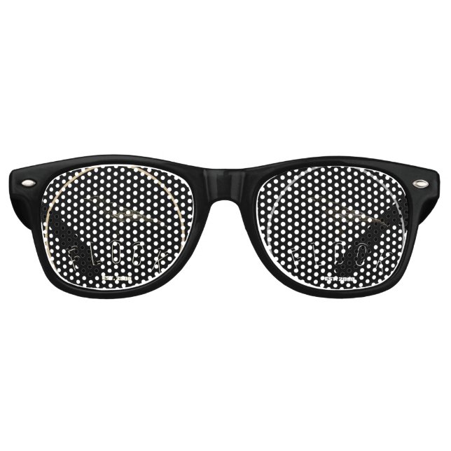 FLOCKAVELYZ SEE THRU RETRO SUNGLASSES (Front)