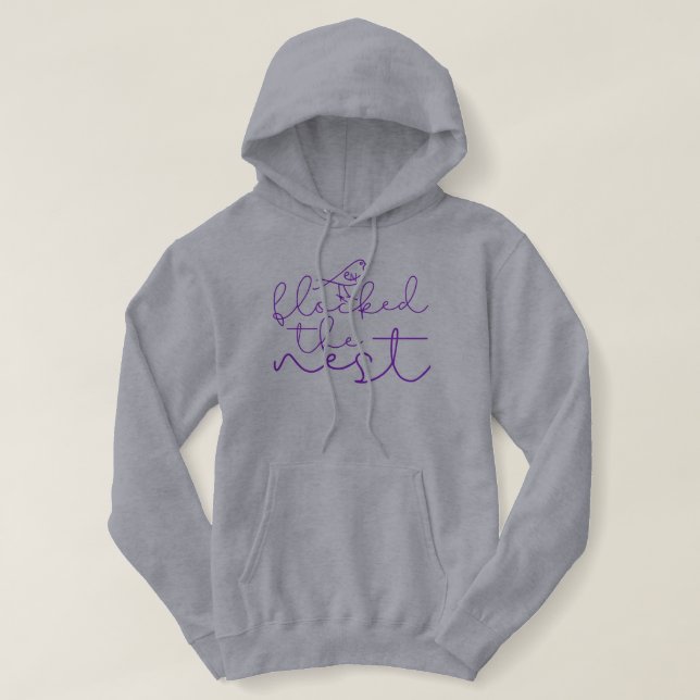 FLOCKED THE NEST HOODIE (Design Front)