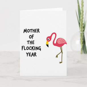 Flocking Great Mother Floral Card