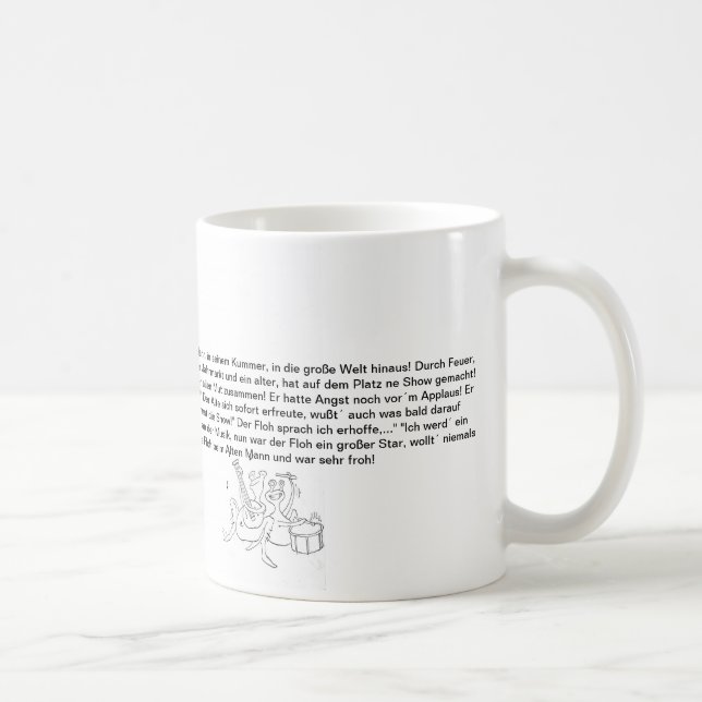 Floh Zirkus Tasse Coffee Mug (Right)