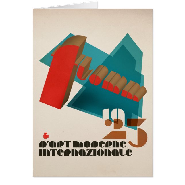 FLomm 1923 D'Art Moderne Internazionale (Front)