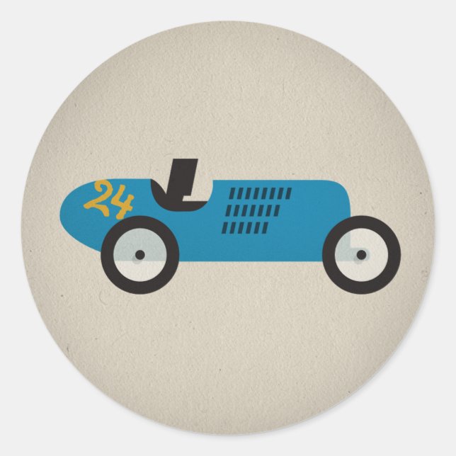 FLomm Heroes: VELOCIÉ 24! Classic Round Sticker (Front)