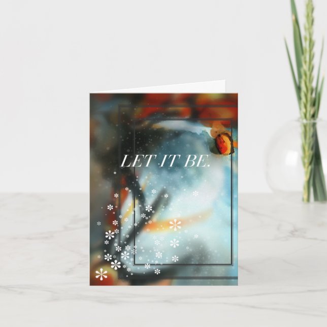 flomm TRADITIONAL Holiday Card (Front)