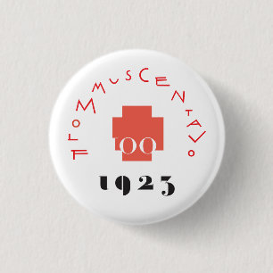 FLOMMus CENTAVo 100th ANNIVERsario Button