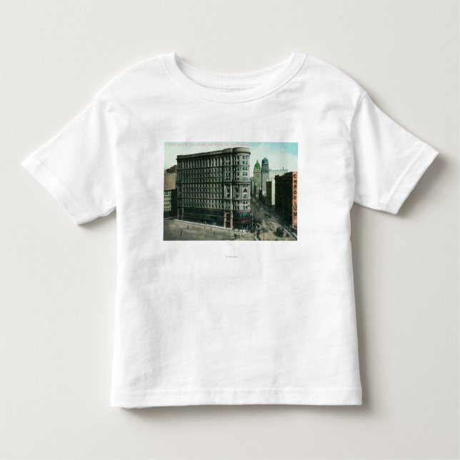 Flood Bldg from Market and Mason Sts Toddler T-Shirt (Front)