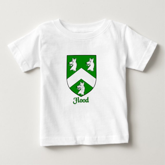 Flood Family Shield Baby T-Shirt (Front)