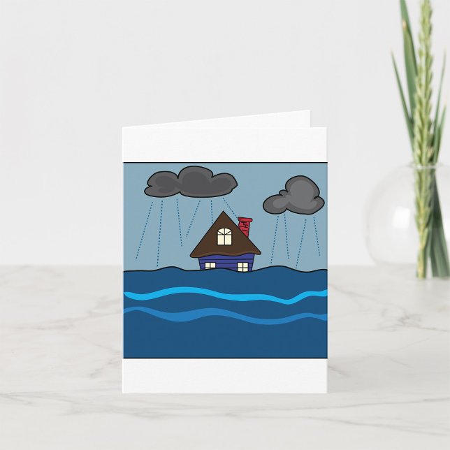 Flooded House Card (Creator Uploaded)