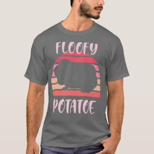Floofy Potato Fluffy Potato Piggies Cute Pink Guin T-Shirt