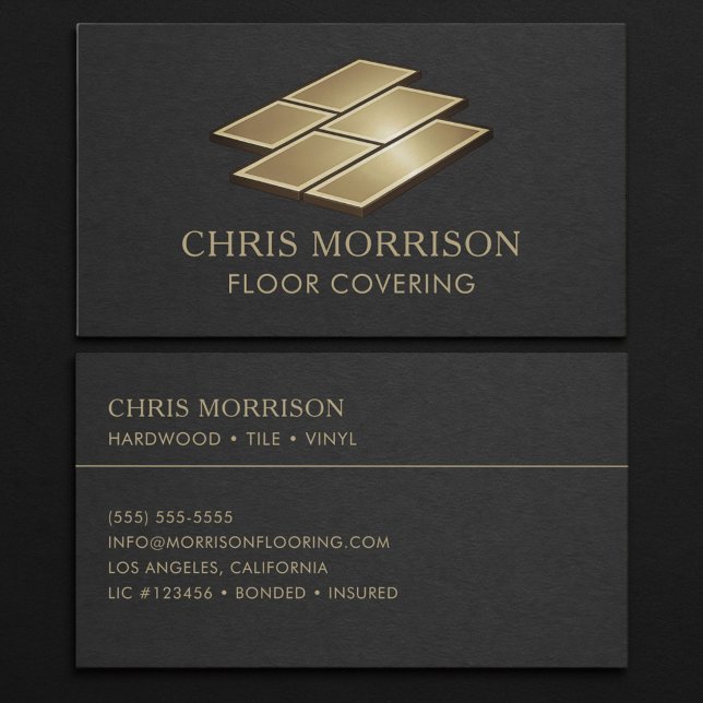 Floor Covering Professional Business Card (Creator Uploaded)