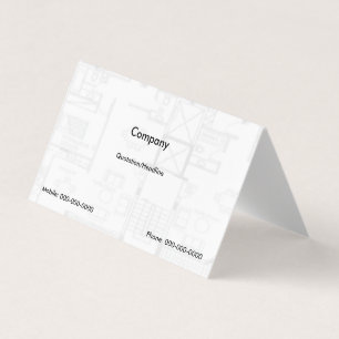 Floor Plan Business Card