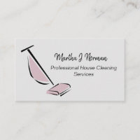 Floor Sweeper Print House Cleaning Service