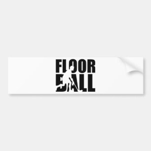 Floorball Bumper Sticker