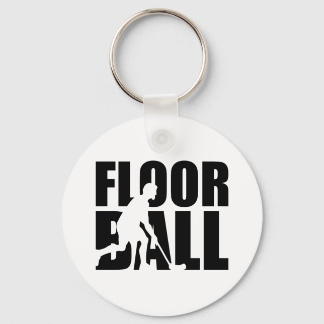 Floorball Key Ring (Front)