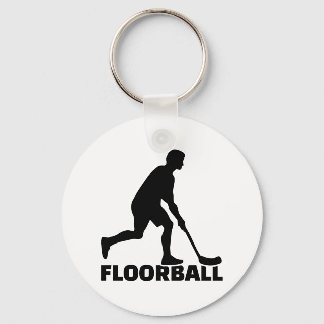 Floorball Key Ring (Front)