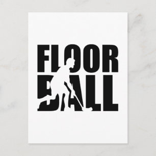 Floorball Postcard