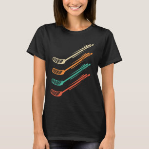 Floorbyll Indoor Hockey Team Sports Stick Flex Des T-Shirt